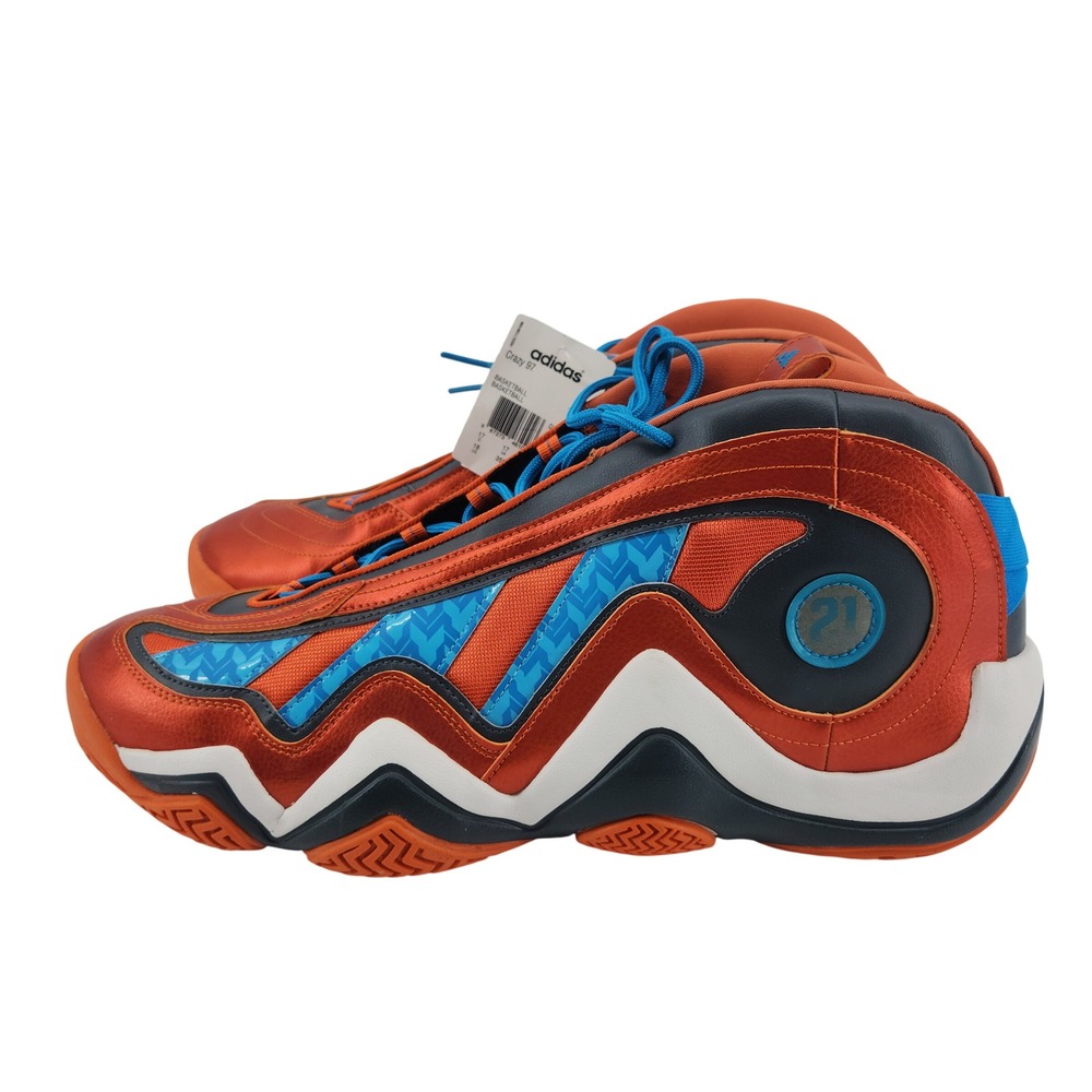 Adidas Crazy 97 Iman Shumpert PE NYC Knicks Orange Blue G98306 Mens Size 18 Rare